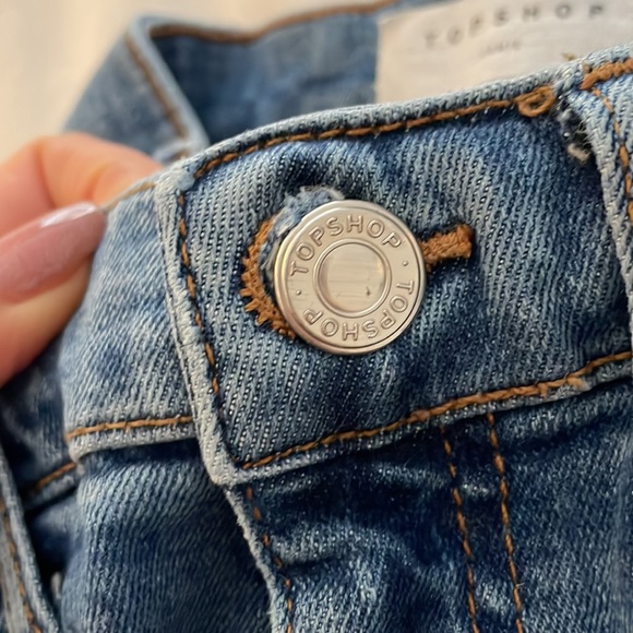 Topshop jamie jeans size 26 distressed skinny - Picture 4 of 6